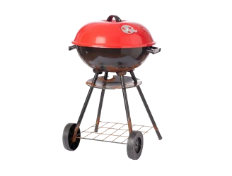 Freestanding charcoal grill